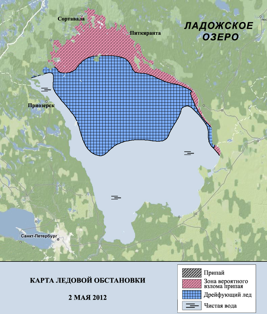 Спутниковая карта сортавала