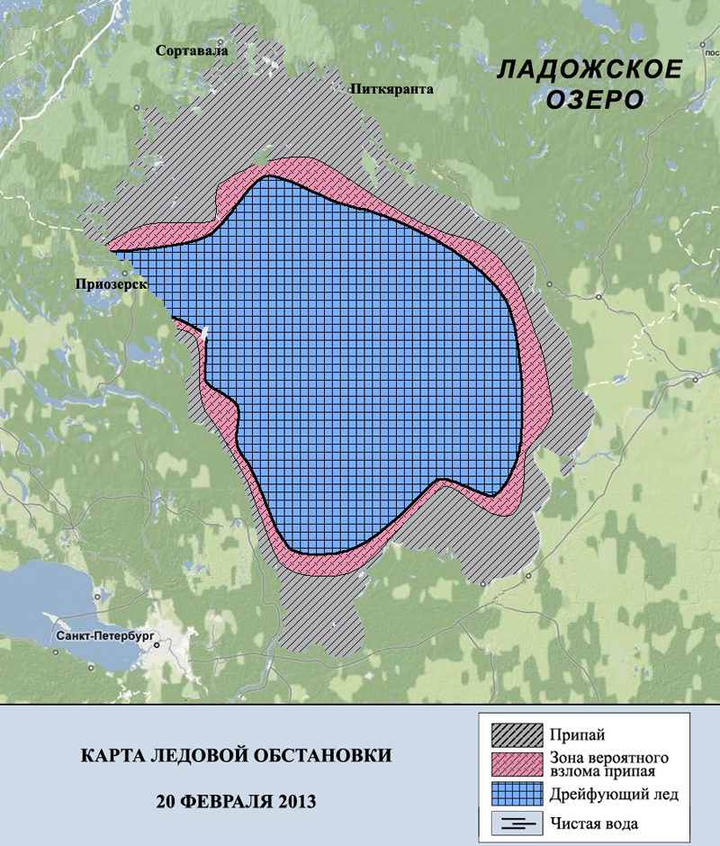 Карта осадков приозерск