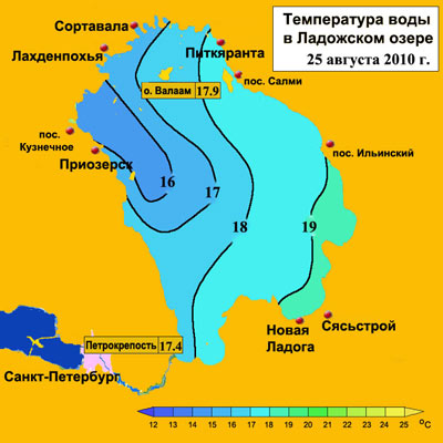 Осадки озеры