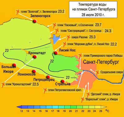 Карта осадков большая ижора