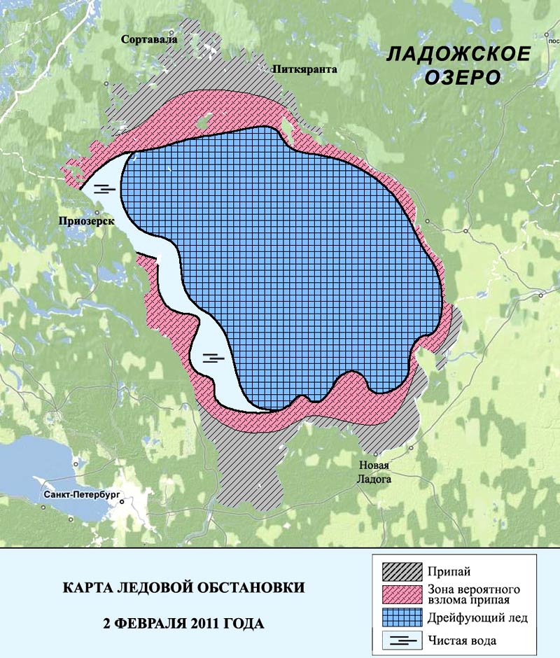 Ладожское озеро протяженность